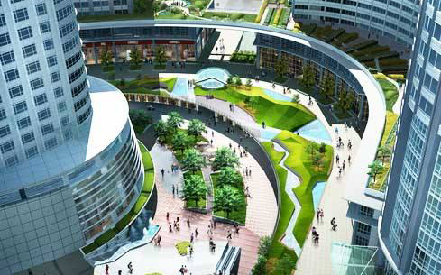 星空电子华中地区案例：襄阳时代广场