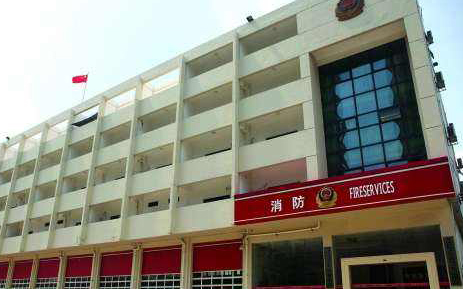 太原飞机场消防站星空电子案例